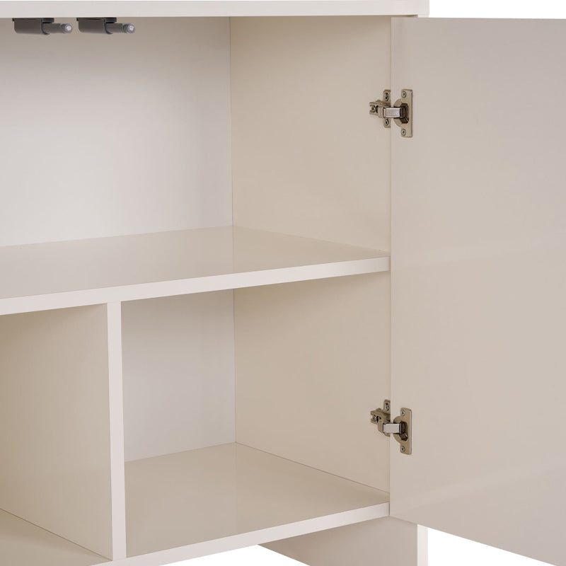 Μπουφές Aurelia Χρώμα Κρεμ 180x45x80