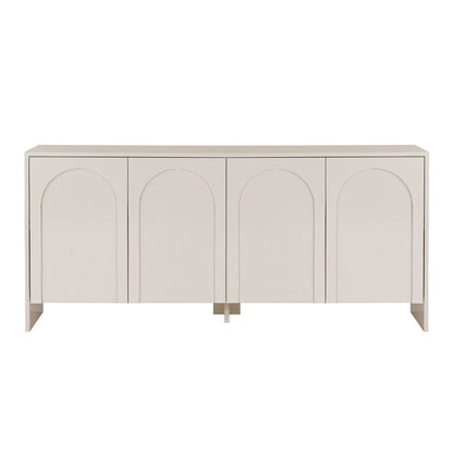 Μπουφές Aurelia Χρώμα Κρεμ 180x45x80