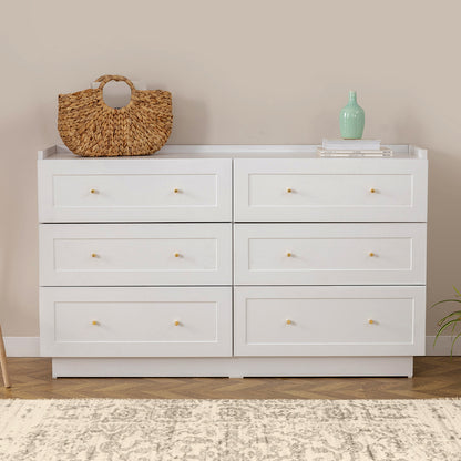 Συρταριέρα Henry Χρώμα Λευκό 140x40x75