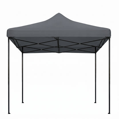 Κιόσκι - Gazebo Bari Πτυσσόμενο Μεταλλικός Σκελετός - Αδιάβροχο Ύφασμα Χρώμα Γκρι 3x3x3,1m