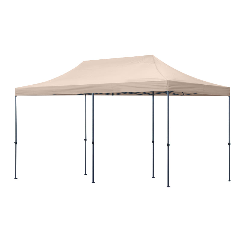 Κιόσκι - Gazebo Bari Πτυσσόμενο Μεταλλικός Σκελετός - Αδιάβροχο Ύφασμα Χρώμα Της Άμμου 3x6x3,2m