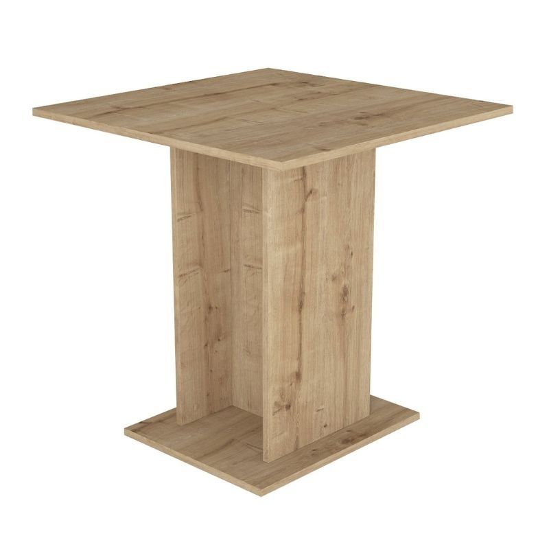 Σετ Τραπεζαρία 5 Τμχ Allos - Nova Χρώμα Sapphire Oak - Λευκό 75x75x77