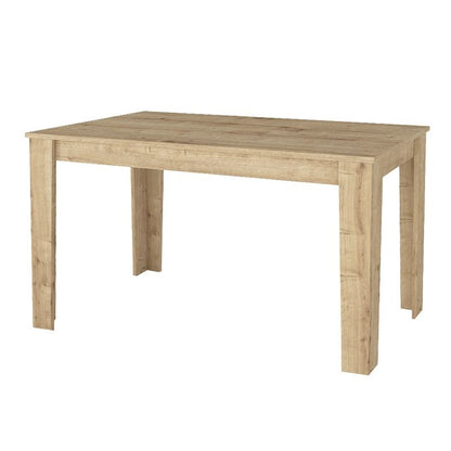 Σετ Τραπεζαρία 5 Τμχ Darlen - Chiara Χρώμα Sapphire Oak - Γκρι 125x72x74