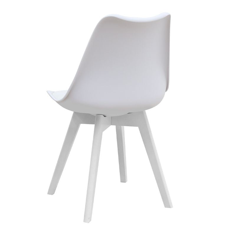 Σετ Τραπεζαρία 5 Τμχ Darlen - Viva Χρώμα Sencron Black - Λευκό 125x72x74