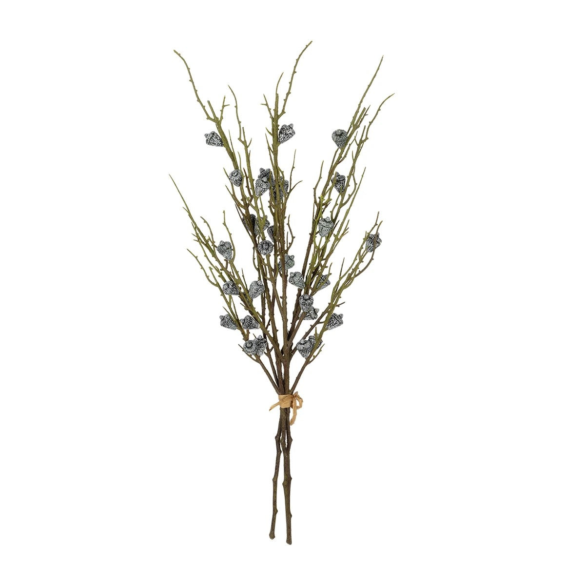 GREEN EUCALYPTUS FRUIT BOUQET 21431 Tεχνητό Διακοσμητικό Μπουκέτο Ευκάληπτος Πράσινο Y62cm