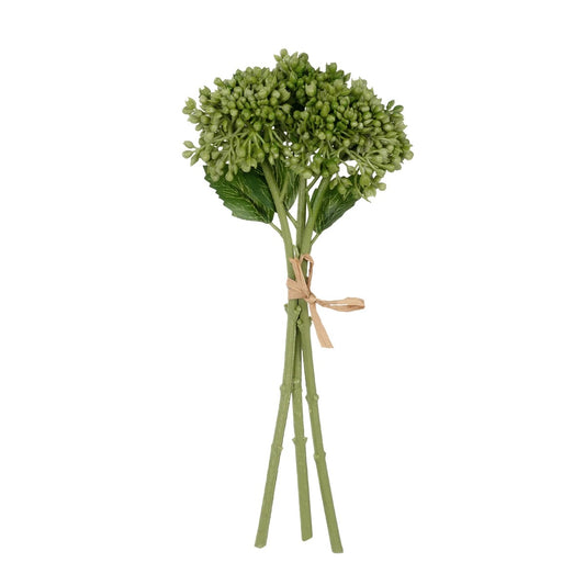 GREEN HYACINTH BOUQUET 21354 Τεχνητό Διακοσμητικό Μπουκέτο Πράσινος Υάκυνθος Y30cm