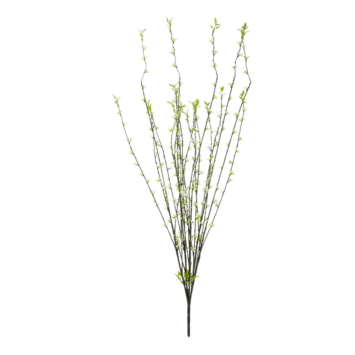 GREEN WILLOW FLOWER BRANCH 21458 Τεχνητό Διακοσμητικό Κλαδί Λευκή Ιτιά Y86cm