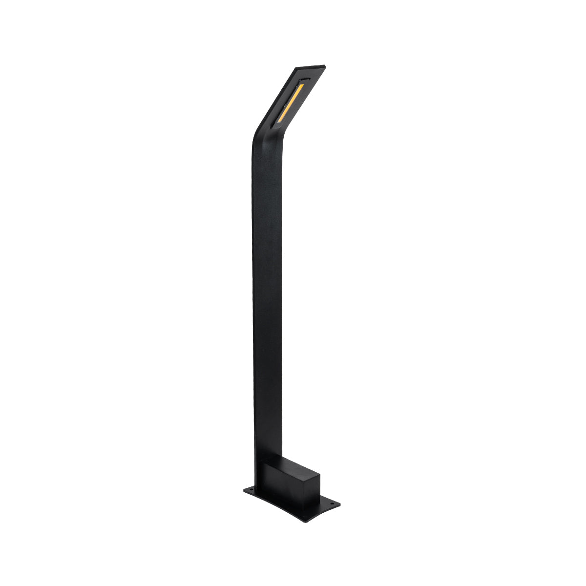GREENERY 90544 Φωτιστικό Κολωνάκι Κήπου LED 15W 1500lm 120° AC 220-240V Αδιάβροχο IP65 - Θερμό Λευκό 2700K - Γκρι Ανθρακί - Μ8 x Π15 x Υ70