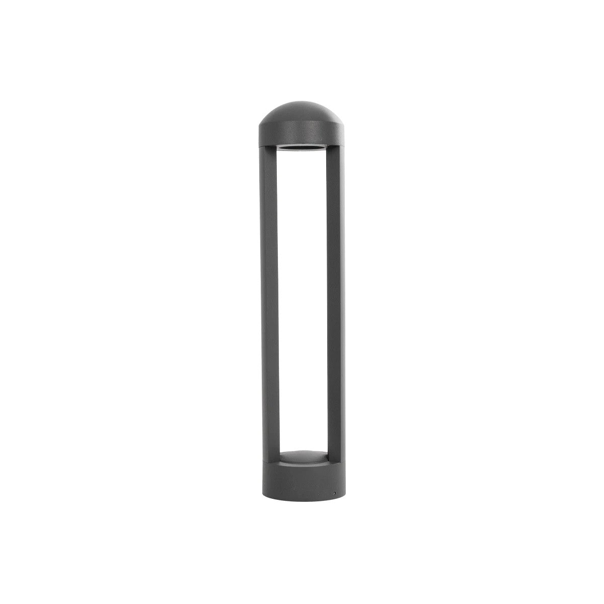 GREMO KLV-101-0122 Φωτιστικό Κολωνάκι Κήπου LED 7W 735lm 45° AC 220-240V Αδιάβροχο IP65 Θερμό Λευκό 2700K - Bridgelux COB Chip & TÜV SÜD Driver - Γκρι Ανθρακί Ματ - Μ10.8 x Π10.8 x Υ50