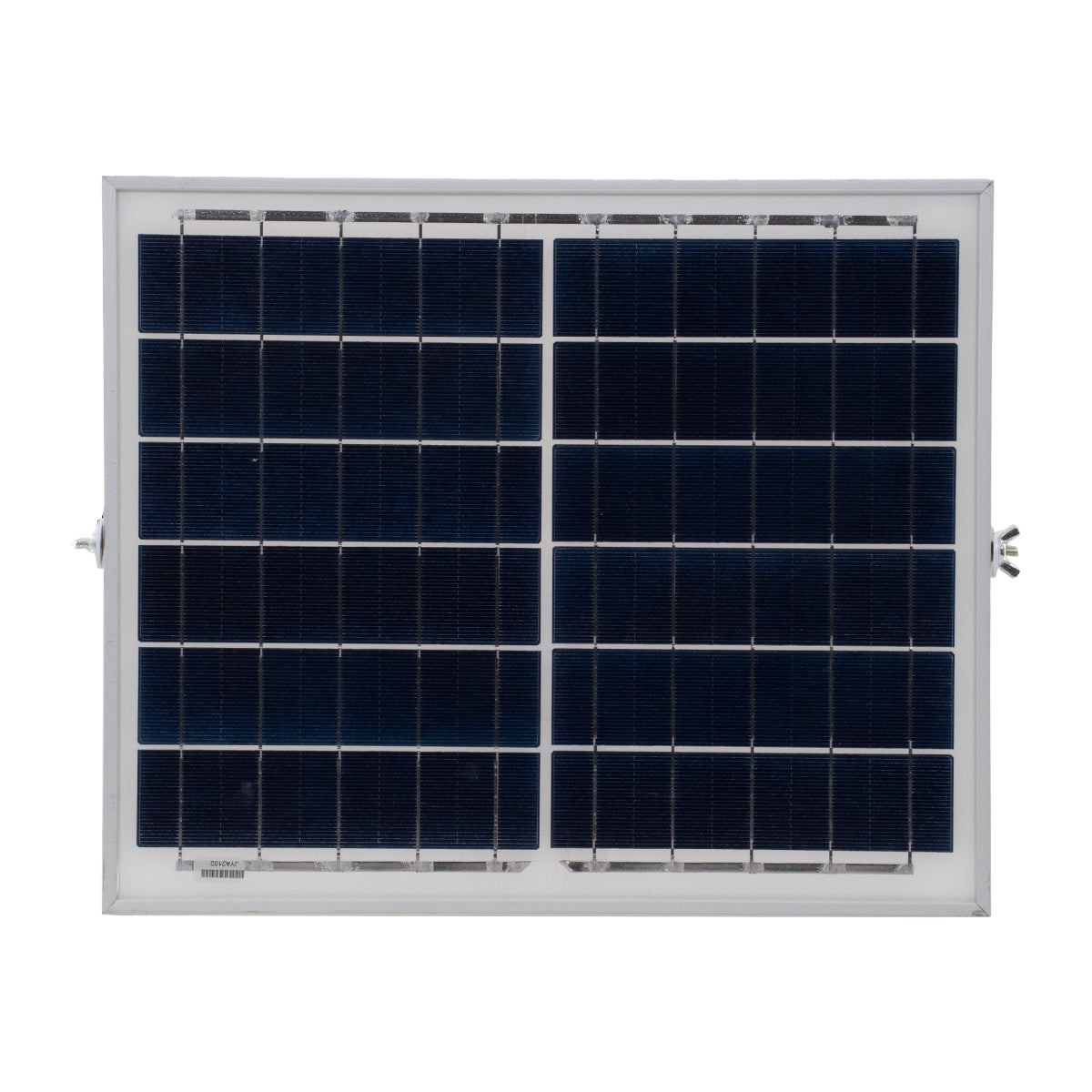 HERMES 71555 Προβολέας LED 40W 400lm 120° DC 5V με Φωτοβολταϊκό Panel 5V 6W & Επαναφορτιζόμενη Μπαταρία Li-ion 3.2V 5000mAh Αδιάβροχο IP65 Ψυχρό Λευκό 6000K - Sanan Chip - Μαύρο - Μ23 x Π19.5 x Υ5