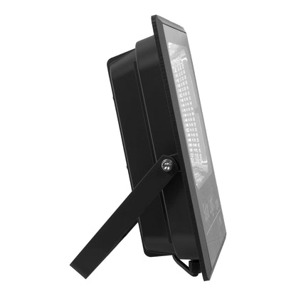 HERMES 71556 Προβολέας LED 60W 600lm 120° DC 5V με Φωτοβολταϊκό Panel 5V 12W & Επαναφορτιζόμενη Μπαταρία Li-ion 3.2V 10000mAh Αδιάβροχο IP65 Ψυχρό Λευκό 6000K - Sanan Chip - Μαύρο - Μ26.5 x Π22 x Υ6.5
