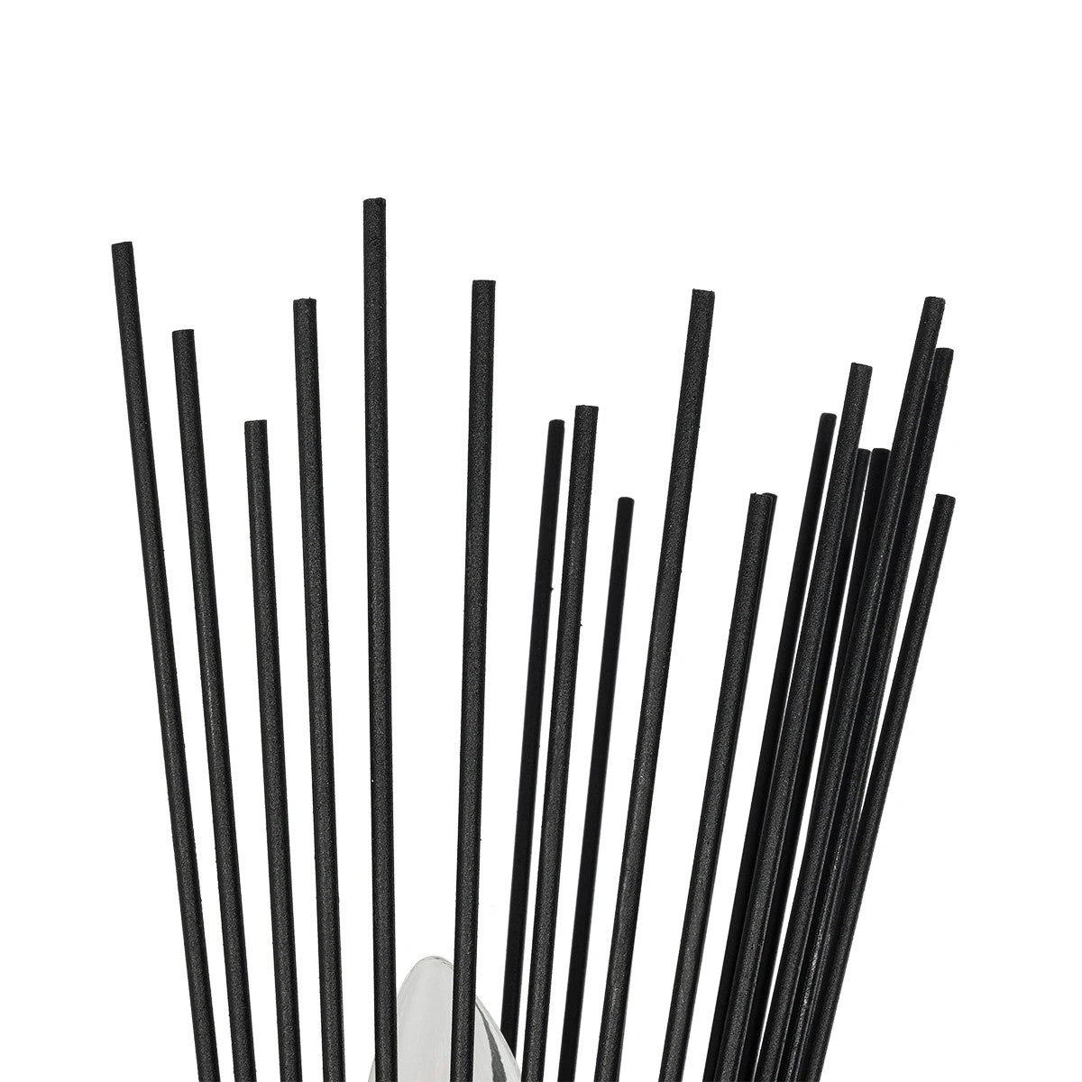 HORN 203-0043 Vintage Επιτοίχιο Φωτιστικό Απλίκα Δίφωτο 2 x E27 IP20 Μαύρο Μέταλλο - Μ17 x Π20 x Υ45cm