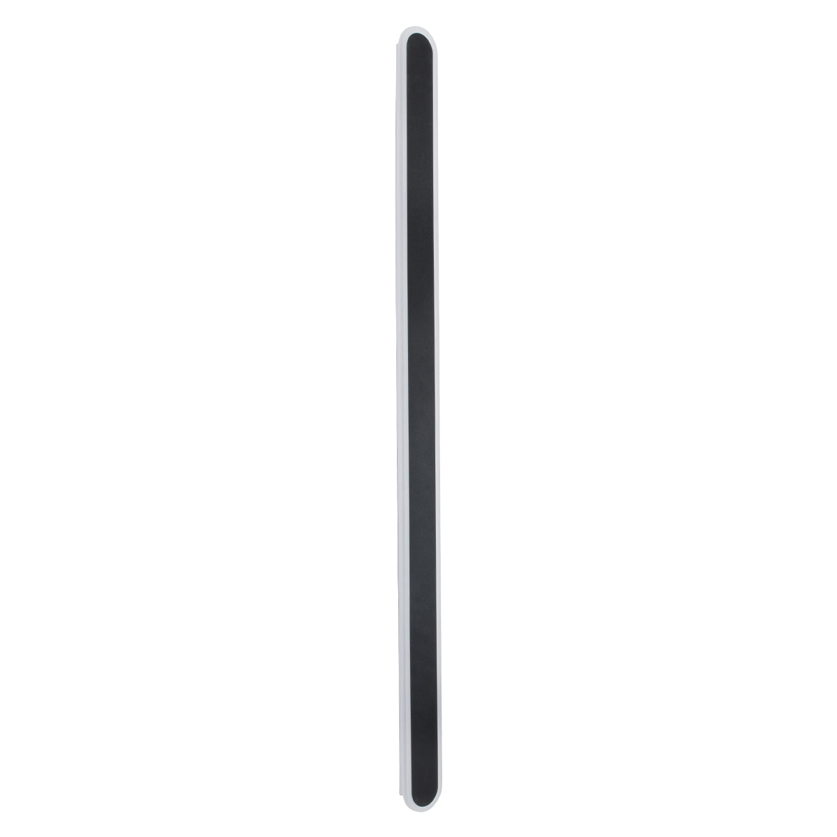 HOUSTON 61349 Φωτιστικό Τοίχου - Απλίκα Design LED CCT 24W 2880lm 360° AC 220-240V - Εναλλαγή Φωτισμού μέσω Διακόπτη On/Off All In One Ψυχρό 6000k+Φυσικό 4500k+Θερμό 2700k Μ6 x Π3 x Υ100cm - Μαύρο