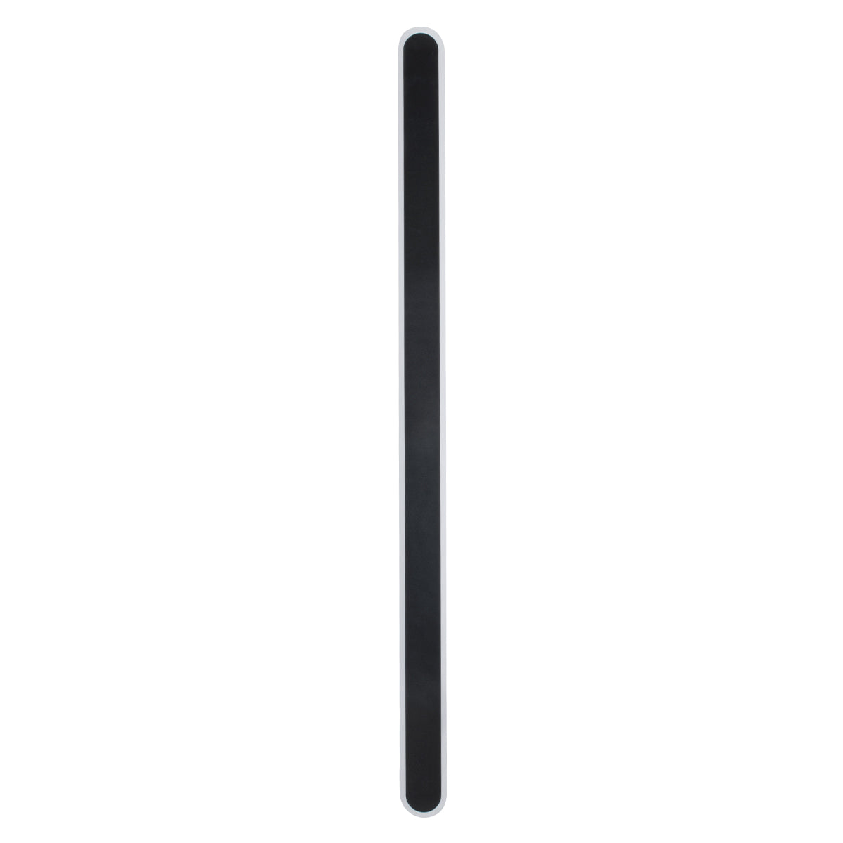HOUSTON 61349 Φωτιστικό Τοίχου - Απλίκα Design LED CCT 24W 2880lm 360° AC 220-240V - Εναλλαγή Φωτισμού μέσω Διακόπτη On/Off All In One Ψυχρό 6000k+Φυσικό 4500k+Θερμό 2700k Μ6 x Π3 x Υ100cm - Μαύρο