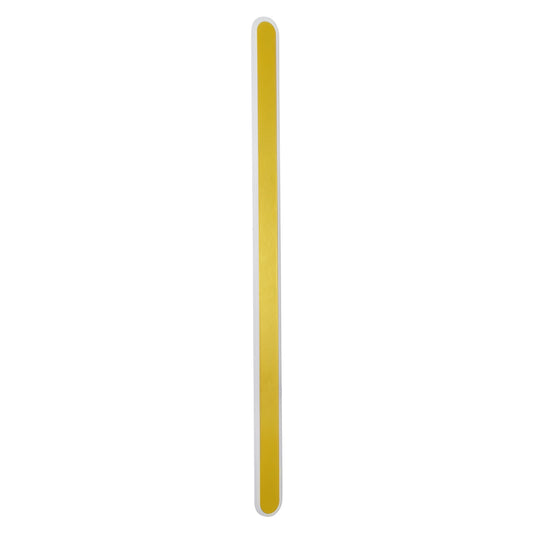 HOUSTON 61350 Φωτιστικό Τοίχου - Απλίκα Design LED CCT 24W 2880lm 360° AC 220-240V - Εναλλαγή Φωτισμού μέσω Διακόπτη On/Off All In One Ψυχρό 6000k+Φυσικό 4500k+Θερμό 2700k Μ6 x Π3 x Υ100cm - Χρυσό