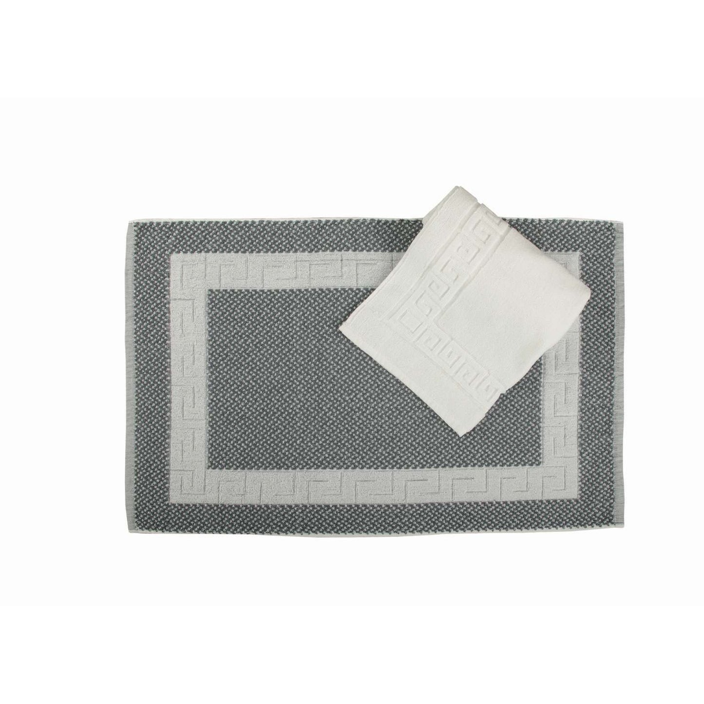 Πατάκι Μπάνιου Ξενοδοχείου 650γρ. 100% Cotton Μαίανδρος 50x75εκ