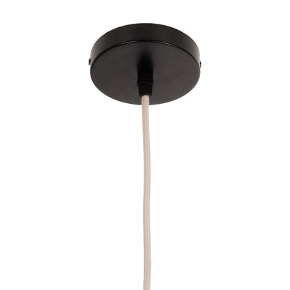 JJENSON 00911 Boho Κρεμαστό Φωτιστικό Οροφής με Ντουί 1 x E27 AC 220-240V IP20 - Μπεζ - Μ35 x Π35 x Υ35