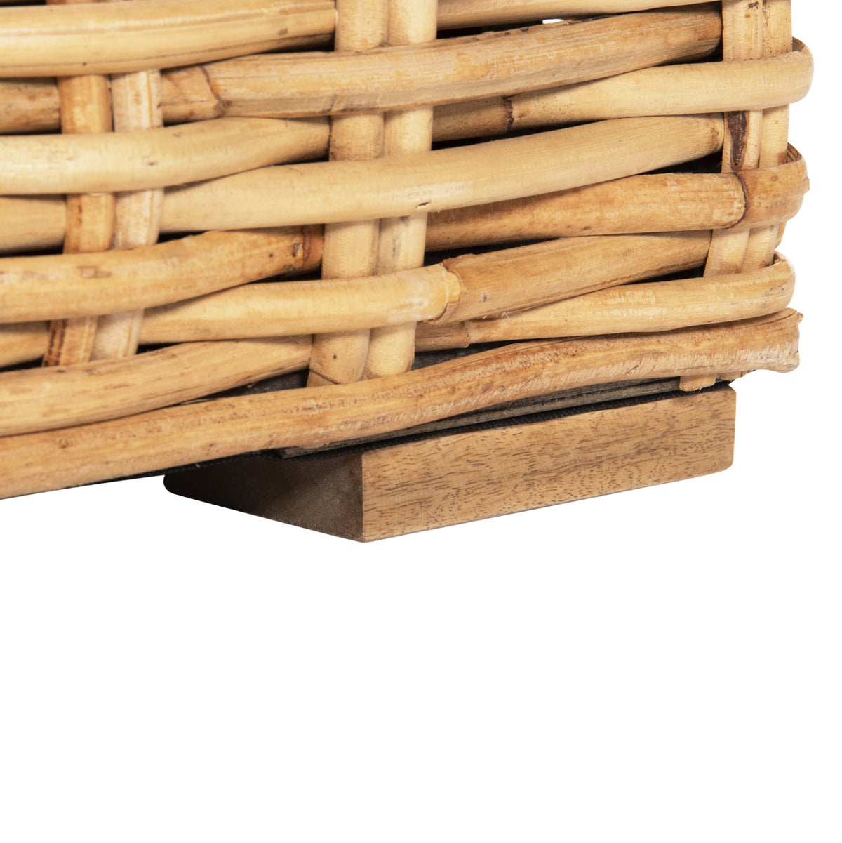 ΚΑΝΑΠΕΣ ΤΡΙΘΕΣΙΟΣ ΕΞ. ΧΩΡΟΥ TROPEL ΞΥΛΟ MANGO RATTAN ΦΥΣΙΚΟ ΛΕΥΚΑ ΜΑΞΙΛΑΡΙΑ 216x88x85