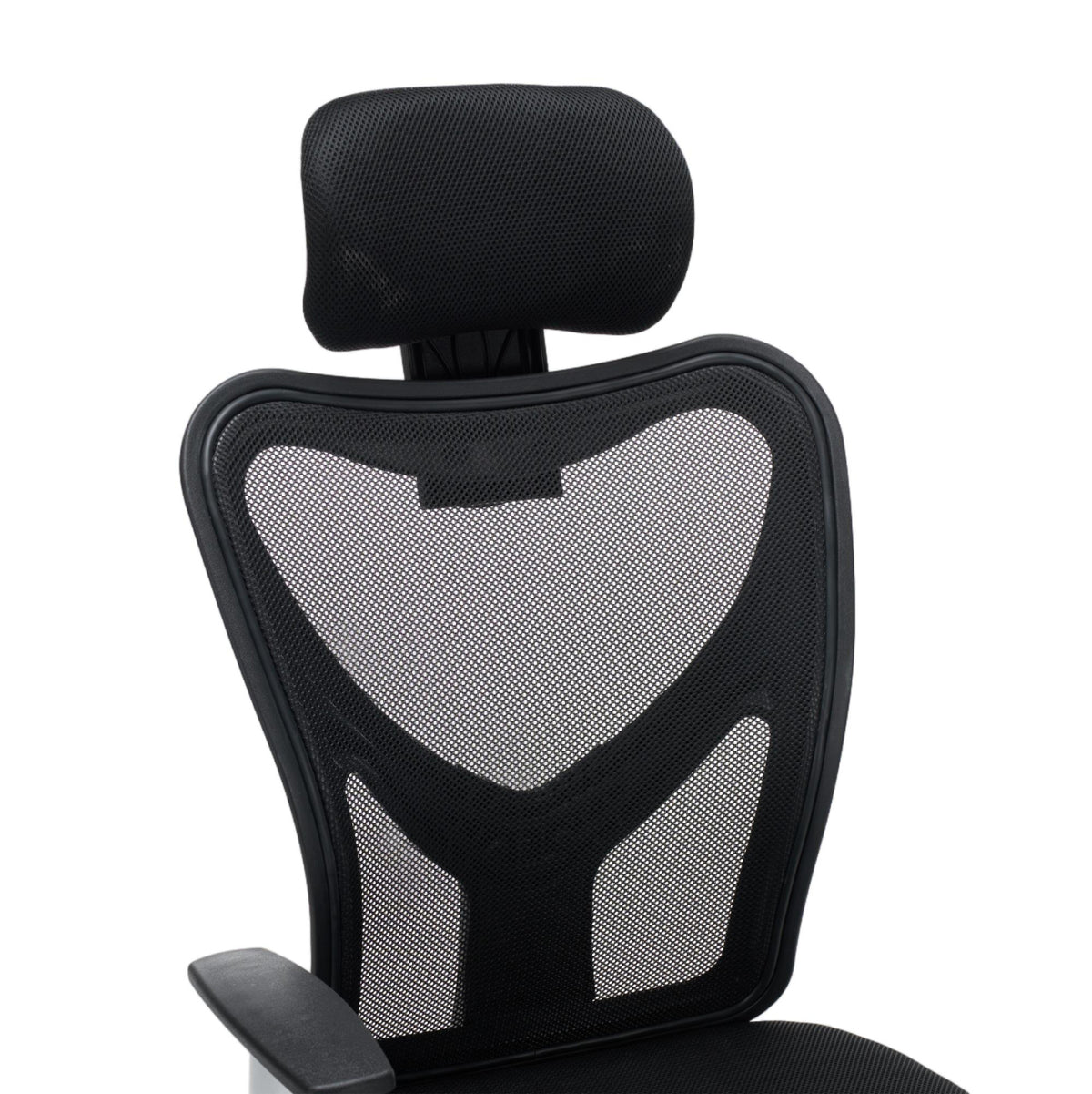 ΚΑΡΕΚΛΑ ΓΡΑΦΕΙΟΥ CUORE ΜΑΥΡΟΣ ΣΚΕΛΕΤΟΣ ΜΑΥΡΟ MESH 63x61x125