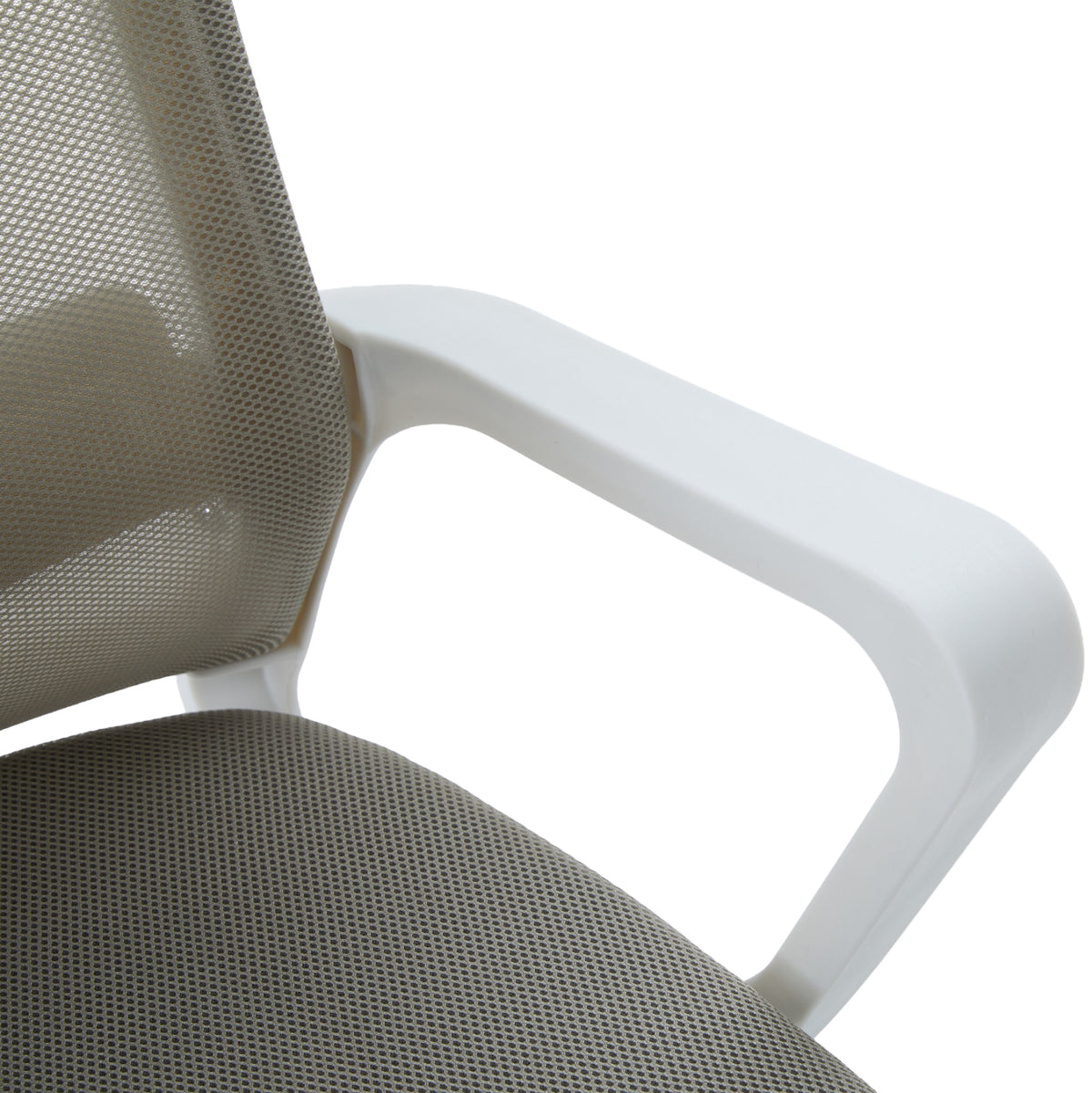 ΚΑΡΕΚΛΑ ΓΡΑΦΕΙΟΥ VELOCITY ΛΕΥΚΟ PP ΑΝΟΙΧΤΟ ΓΚΡΙ MESH 61x62x123