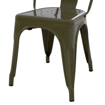 ΚΑΡΕΚΛΑ ΜΕΤΑΛΛΙΚΗ MELITA PRO ΣΕ DARK OLIVE GREEN 44x47x84.5