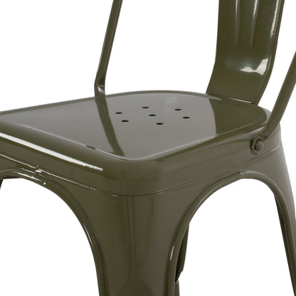 ΚΑΡΕΚΛΑ ΜΕΤΑΛΛΙΚΗ MELITA PRO ΣΕ DARK OLIVE GREEN 44x47x84.5