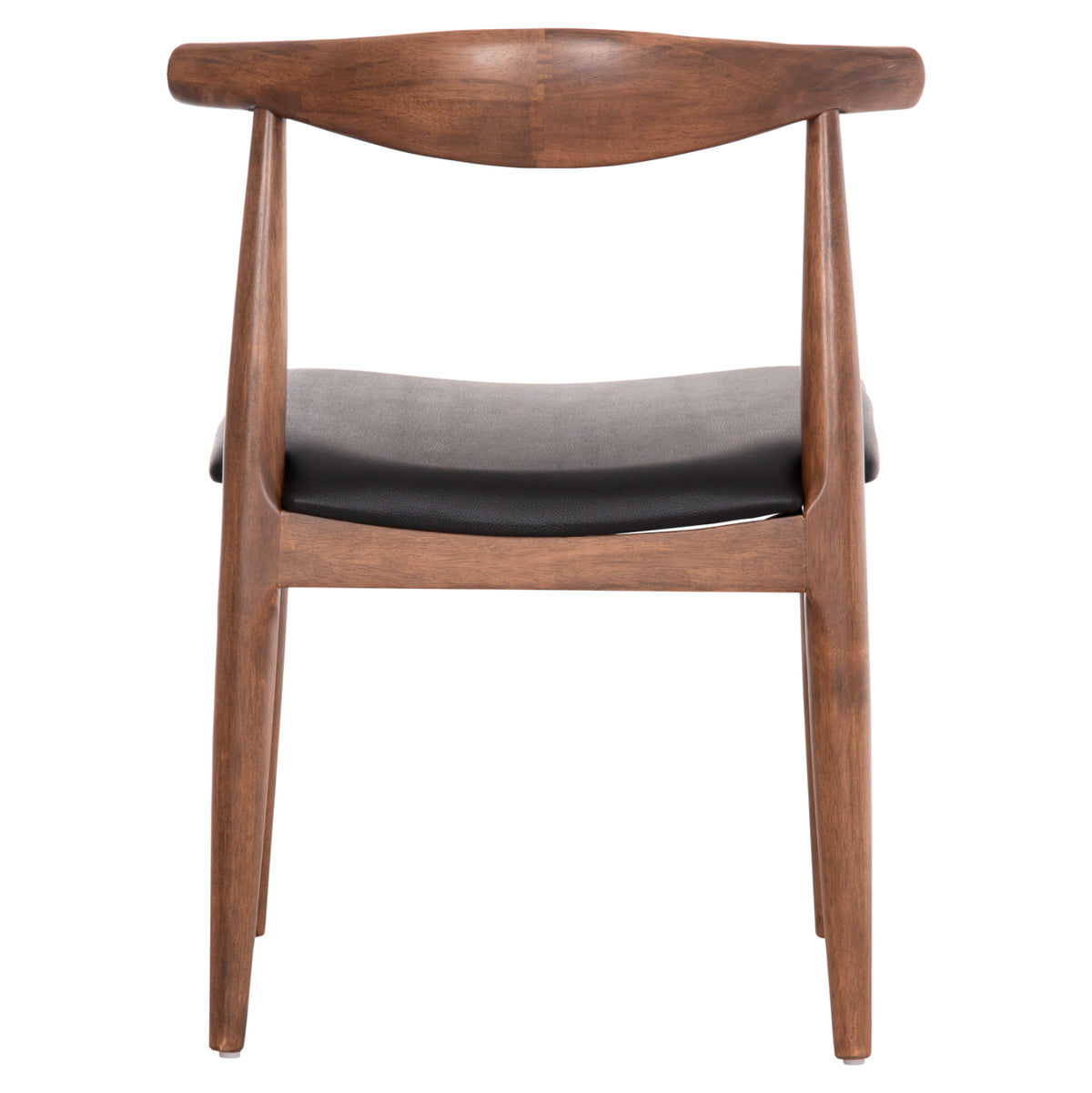 ΚΑΡΕΚΛΑ ΤΡΑΠΕΖΑΡΙΑΣ ALOR RUBBERWOOD ΚΑΡΥΔΙ ΜΑΥΡΟ PU 55x51x75
