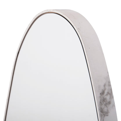 ΚΑΘΡΕΠΤΗΣ ΤΟΙΧΟΥ CRITHER ΜΕ ΠΛΑΙΣΙΟ MDF ΣΕ WHITE MARBLE ΧΡΩΜΑ 49x140εκ