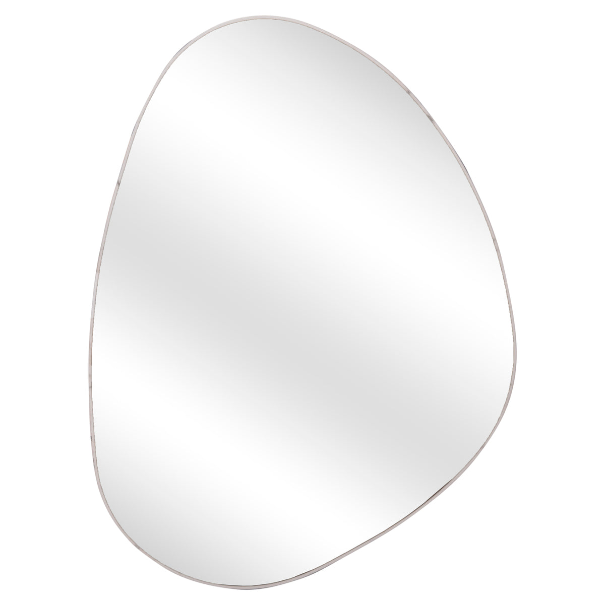 ΚΑΘΡΕΠΤΗΣ ΤΟΙΧΟΥ IRREGU ΜΕ ΠΛΑΙΣΙΟ MDF ΣΕ WHITE MARBLE ΧΡΩΜΑ 60x80εκ