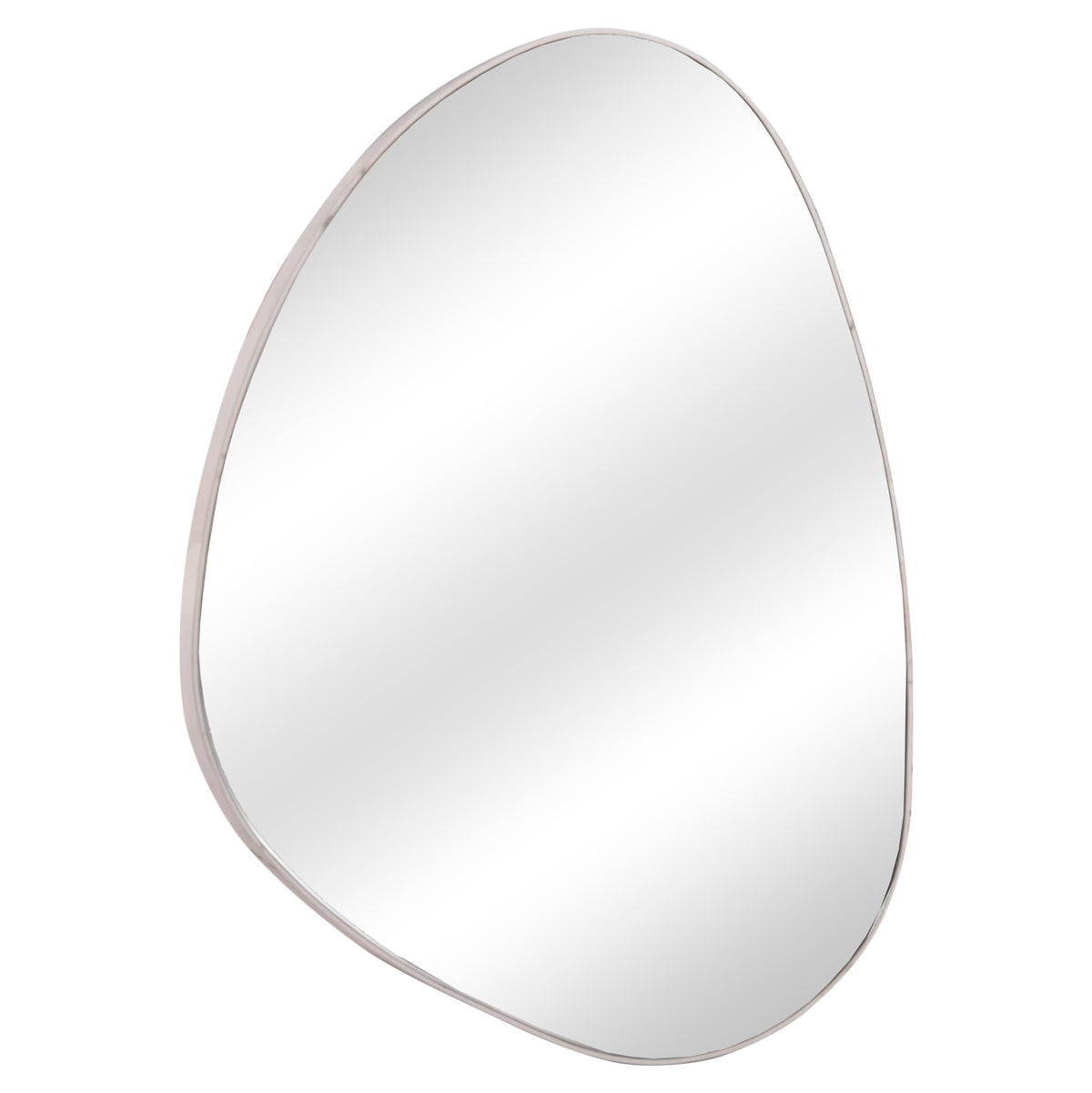 ΚΑΘΡΕΠΤΗΣ ΤΟΙΧΟΥ IRREGU ΜΕ ΠΛΑΙΣΙΟ MDF ΣΕ WHITE MARBLE ΧΡΩΜΑ 60x80εκ