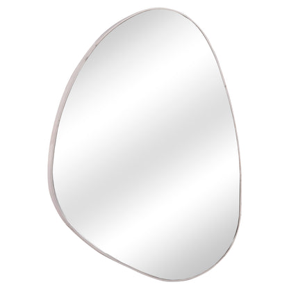 ΚΑΘΡΕΠΤΗΣ ΤΟΙΧΟΥ IRREGU ΜΕ ΠΛΑΙΣΙΟ MDF ΣΕ WHITE MARBLE ΧΡΩΜΑ 60x80εκ