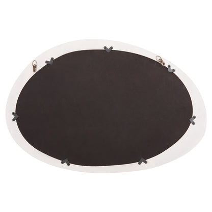 ΚΑΘΡΕΠΤΗΣ ΤΟΙΧΟΥ ΟΒΑΛ SANTORINI MDF ΣΕ ΥΠΟΛΕΥΚΟ 90x3,2x60