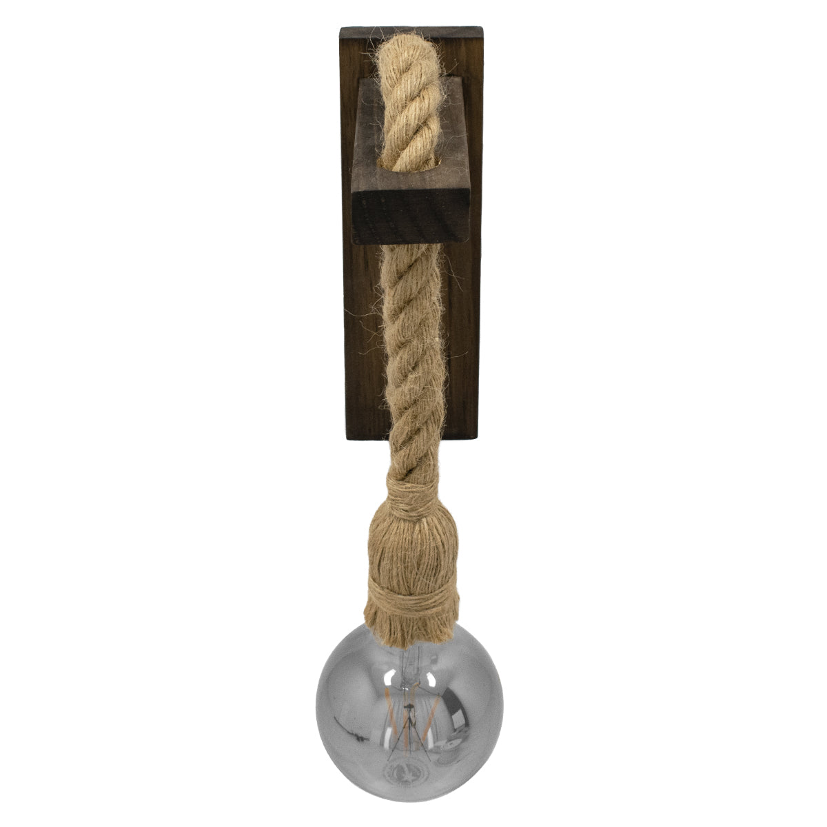 KENSI 00883 Boho Φωτιστικό Τοίχου - Απλίκα με Ντουί 1 x E27 AC 220-240V IP20 - Καφέ & Μπεζ - Μ7 x Π19 x Υ28