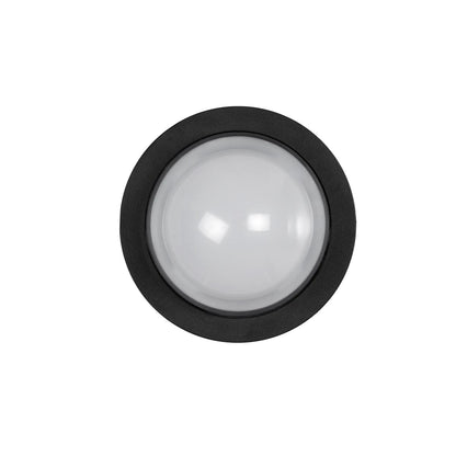 NEXA KLV-101-0248 Φωτιστικό Τοίχου / Απλίκα LED 6W 600lm 180° AC 220-240V Αδιάβροχο IP65 Θερμό Λευκό 2700K - Sanan SMD Chip & TÜV SÜD Driver - Μαύρο Ματ - Μ11 x Π8.5 x Υ11