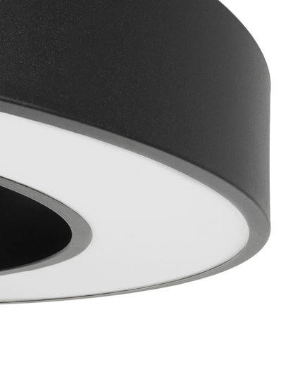 RA KLV-101-0369 Κρεμαστό Φωτιστικό Οροφής LED 100W 10000lm 120° AC 220-240V IP20 Ρυθμιζόμενο Λευκό CCT με Χειριστήριο από 2700K έως 6000K Dimmable - Lumileds SMD Chip - Μαύρο Ματ - Μ120 x Π120 x Υ8