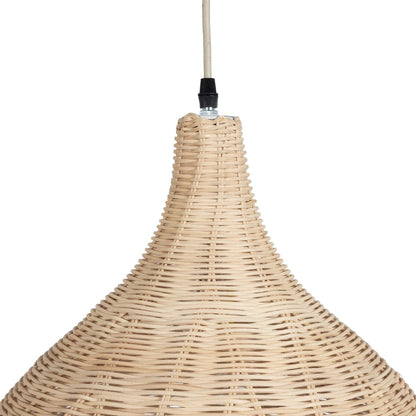 BAHAMAS KLV-102-0002 Pendant Ceiling Light for E27 Lamp AC 220-240V IP20 - Beige - L45 x W45 x H47