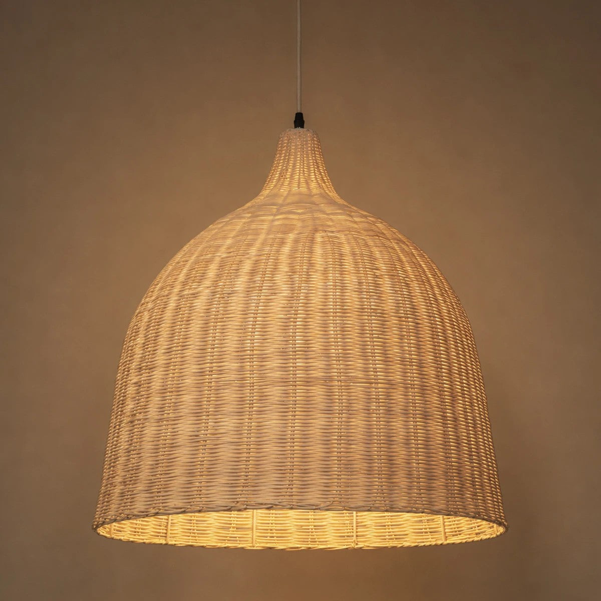 BAHAMAS KLV-102-0003 Pendant Ceiling Light for E27 Bulb AC 220-240V IP20 - Beige - L60 x W60 x H60