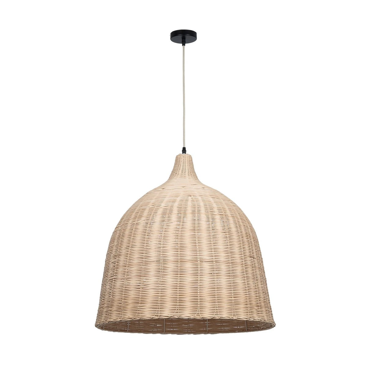 BAHAMAS KLV-102-0003 Pendant Ceiling Light for E27 Bulb AC 220-240V IP20 - Beige - L60 x W60 x H60