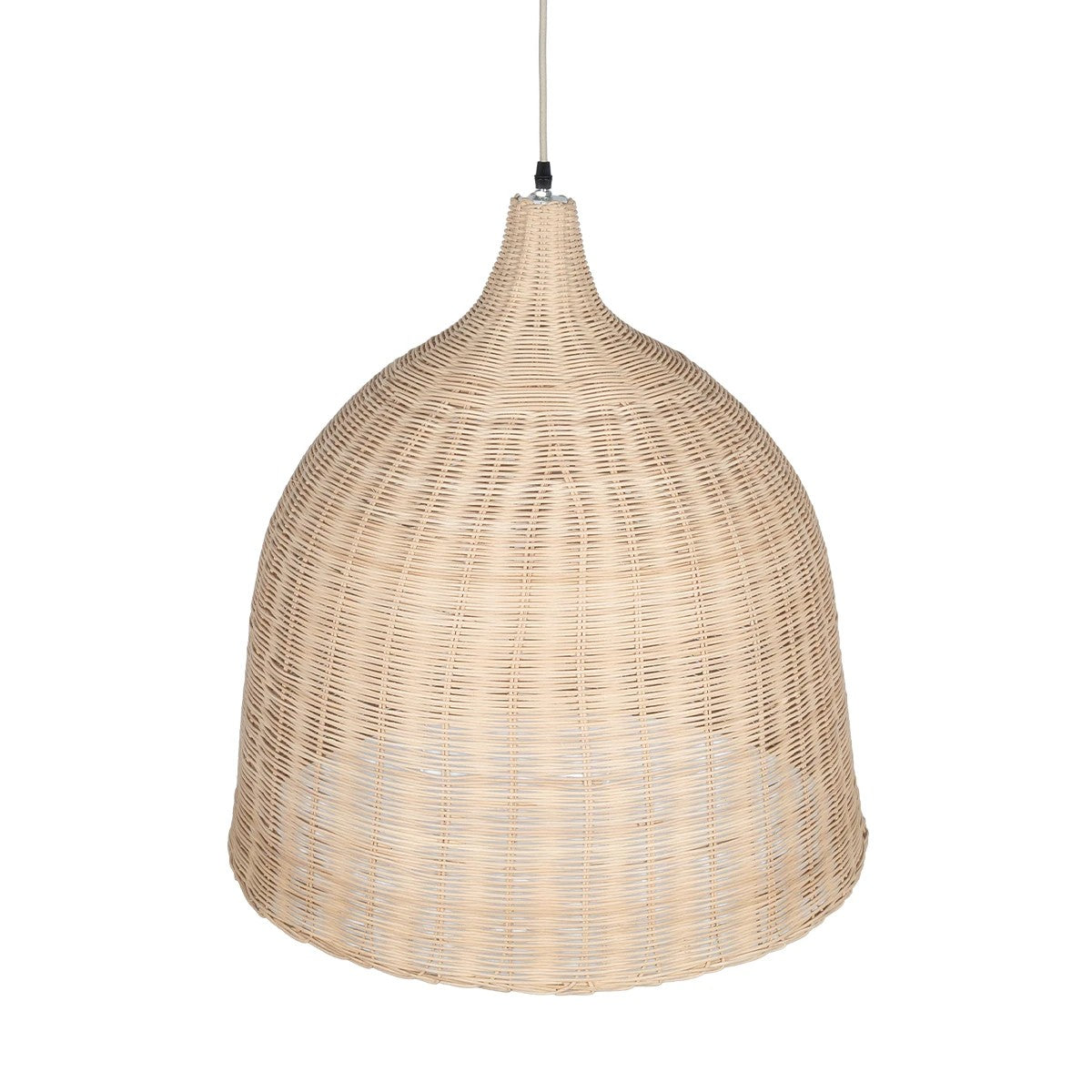BAHAMAS KLV-102-0003 Pendant Ceiling Light for E27 Bulb AC 220-240V IP20 - Beige - L60 x W60 x H60