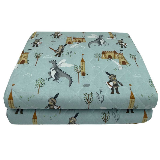 Παιδικό Κουβερλί Μονό Knight & Dragon