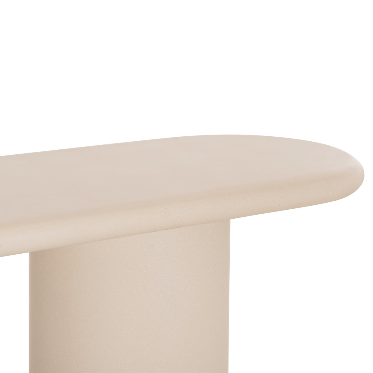 ΚΟΝΣΟΛΑ KENJI FIBER CEMENT ΣΕ ΑΝΟΙΧΤΟ ΜΠΕΖ 140x40x77