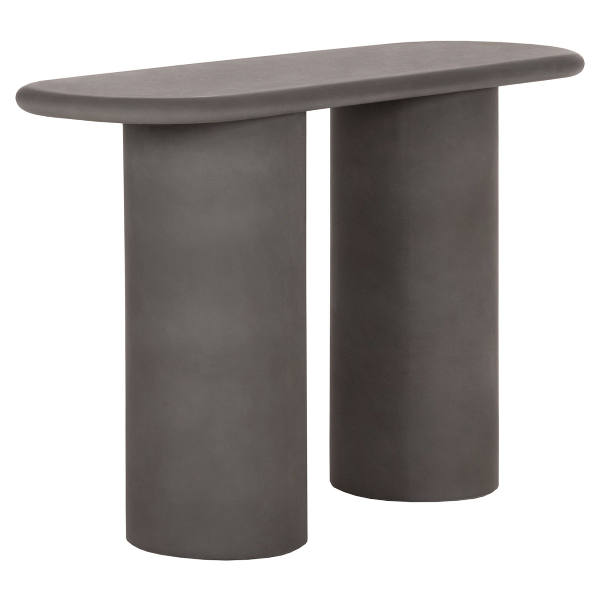 ΚΟΝΣΟΛΑ KENJI FIBER CEMENT ΣΕ ΓΚΡΙ 140x40x77