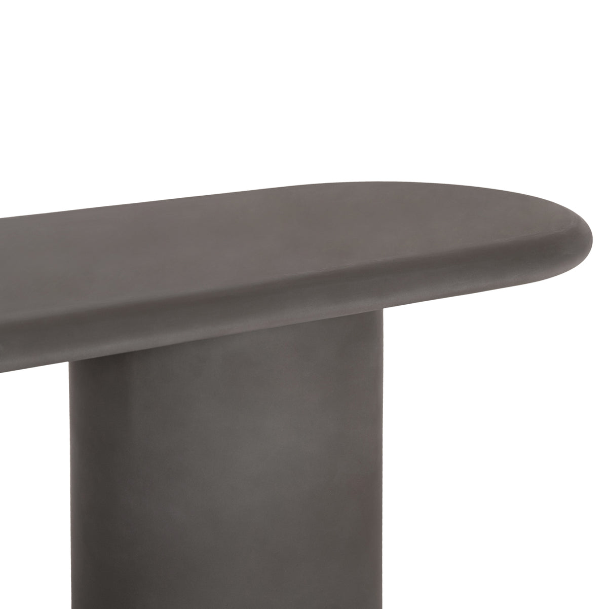 ΚΟΝΣΟΛΑ KENJI FIBER CEMENT ΣΕ ΓΚΡΙ 140x40x77