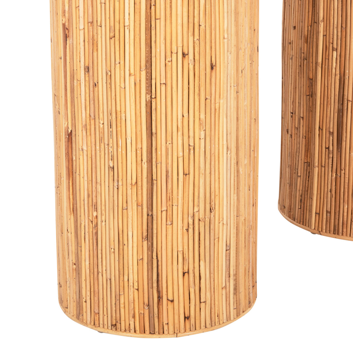 ΚΟΝΣΟΛΑ ΟΒΑΛ GATSBY ΦΥΣΙΚΟ RATTAN ΣΕ ΦΥΣΙΚΟ ΧΡΩΜΑ 110x45x74,5