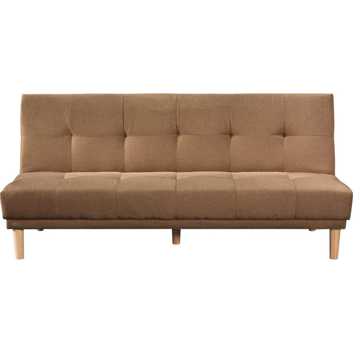 Καναπές - Κρεβάτι Cozy Καφέ Ανοιχτό 180x70x70