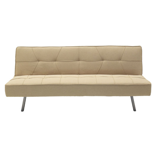 Καναπές-Κρεβάτι Travis 3θέσιος με Ύφασμα Μπεζ 175x83x74