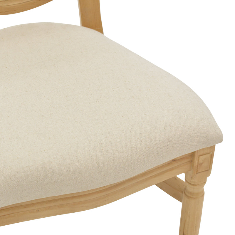 Καρέκλα Canco Φυσικό Rubberwood-Φυσικό Rattan 50x55x98