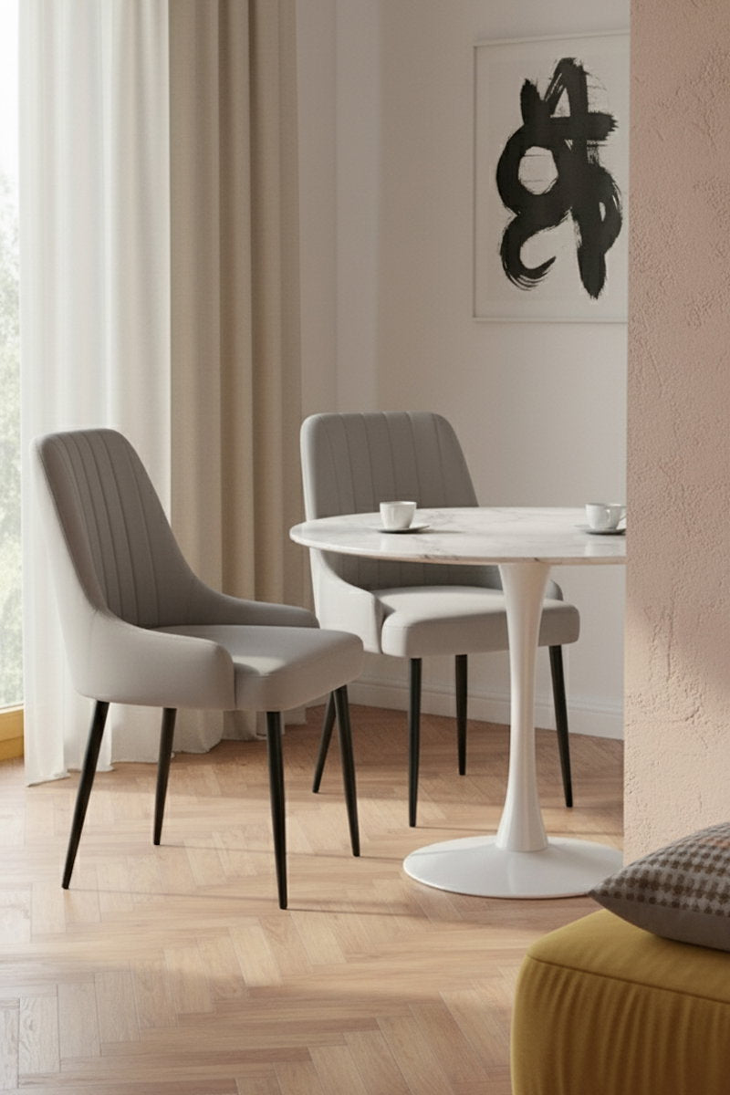 Καρέκλα Celmar Γκρι 48.5x54x93