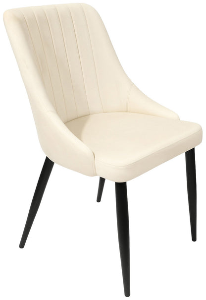 Καρέκλα Celmar Μπεζ 48.5x54x93