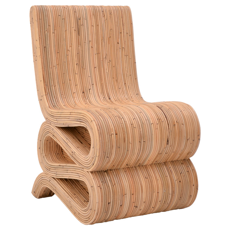 Καρέκλα Favorsy Rattan PE σε Φυσική Απόχρωση 65x52x90
